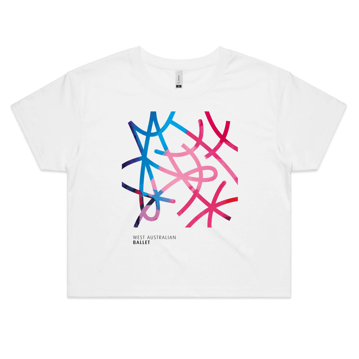 Women&#39;s Adult Multi-colour Logo Crop T-Shirt