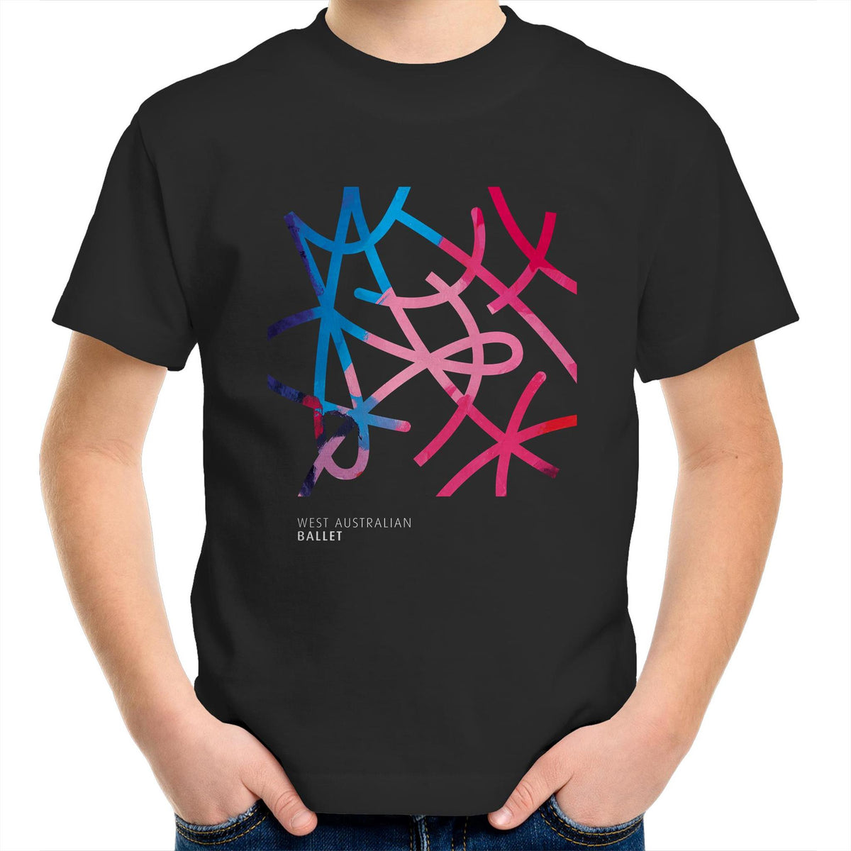 Kids Youth Multi-colour Logo T-Shirt