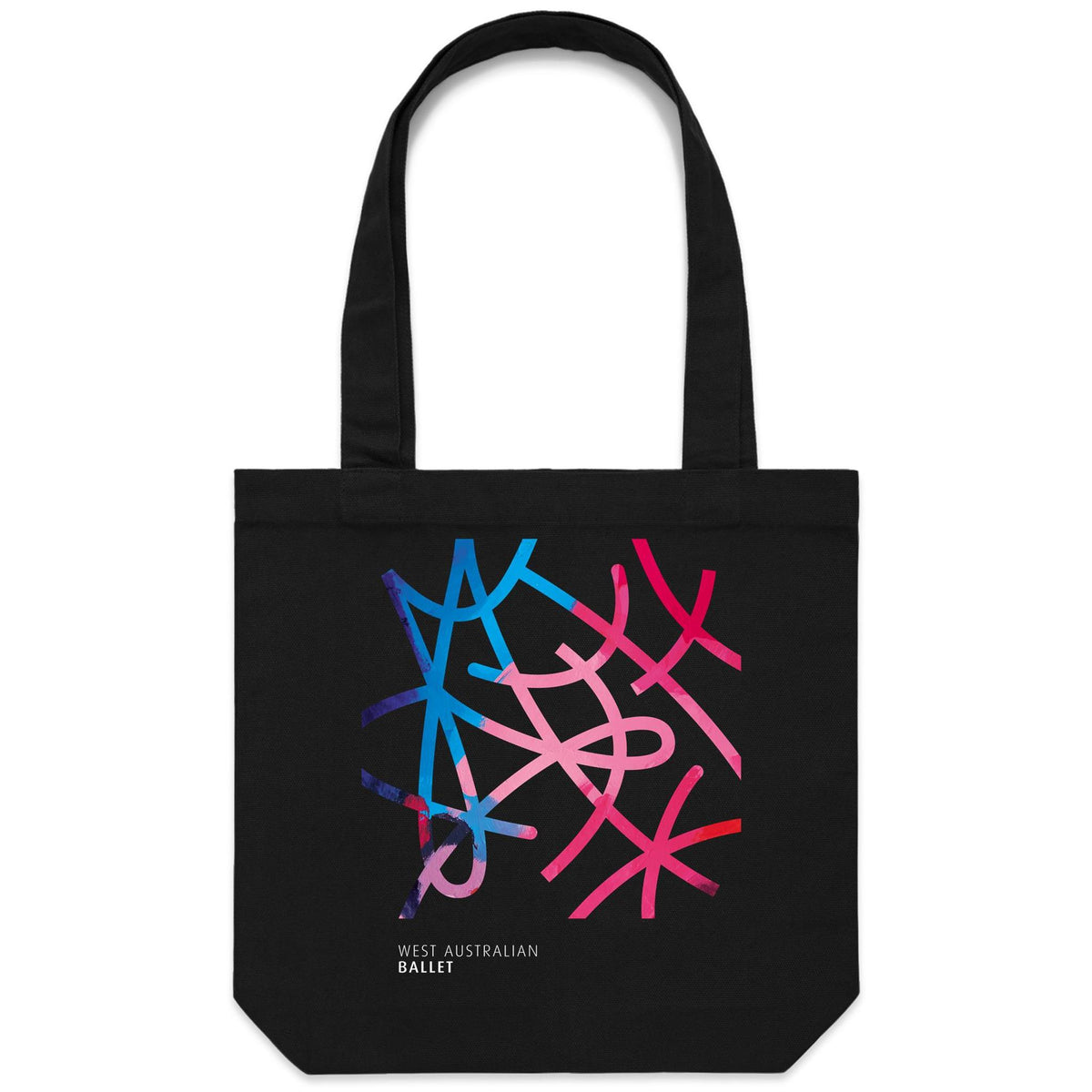 Multicolour Logo Canvas Tote Bag