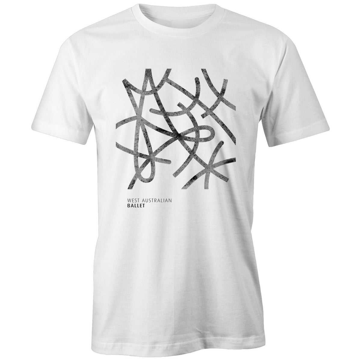 Unisex Adult Charcoal Logo T-Shirt