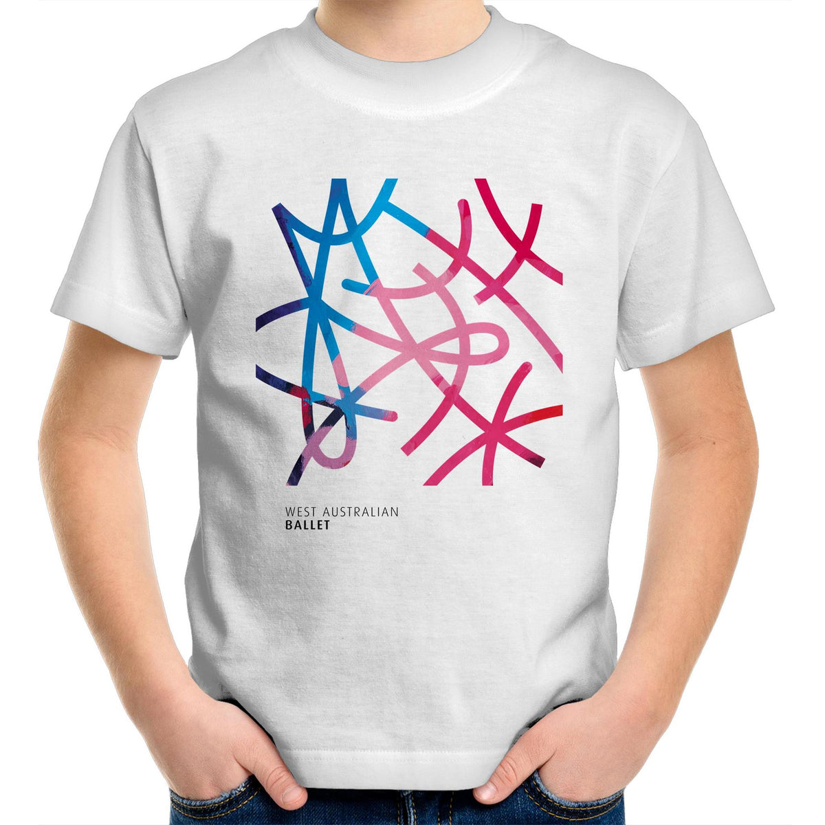 Kids Youth Multi-colour Logo T-Shirt